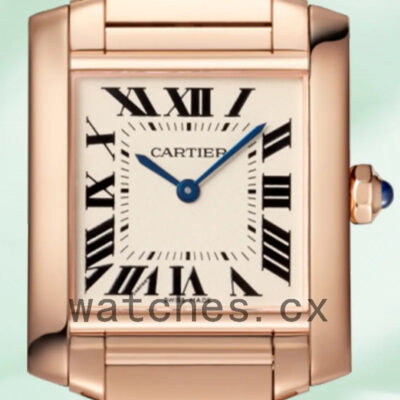 Cartier Tank Francaise 25mm/34mm WGTA0030 Ladies White Dial Quartz Replica Watches