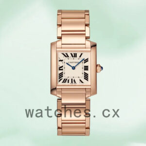 Cartier Tank Francaise 25mm/34mm WGTA0030 Ladies White Dial Quartz Replica Watches