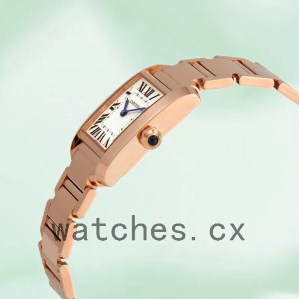 Cartier Tank Francaise 25mm/34mm WGTA0030 Ladies White Dial Quartz Replica Watches - Image 4