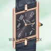 Cartier Tank Asymetrique Men’s 26mm WGTA0043 Black Dial Replica Watches