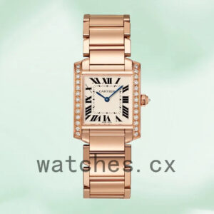 Cartier Tank Francaise 25mm/34mm WJTA0023 Ladies White Dial Replica Watches