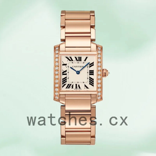 Cartier Tank Francaise 25mm/34mm WJTA0023 Ladies White Dial Replica Watches