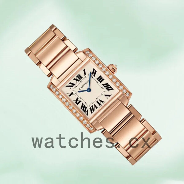 Cartier Tank Francaise 25mm/34mm WJTA0023 Ladies White Dial Replica Watches