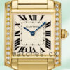 Cartier Tank Francaise Ladies 25mm/34mm WJTA0025 White Dial Quartz Replica Watches