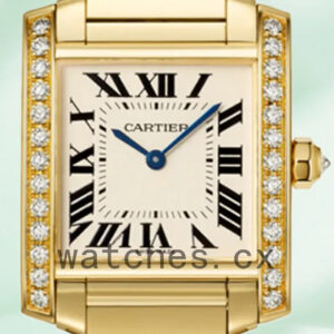 Cartier Tank Francaise Ladies 25mm/34mm WJTA0025 White Dial Quartz Replica Watches