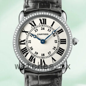 Cartier Ronde 30mm/36mm WR000251 Ladies White Dial Replica Watches