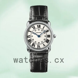 Cartier Ronde 30mm/36mm WR000251 Ladies White Dial Replica Watches