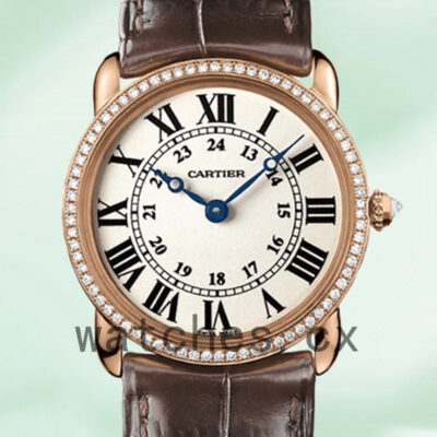 Cartier Ronde Ladies 30mm/36mm WR000351 White Dial Replica Watches