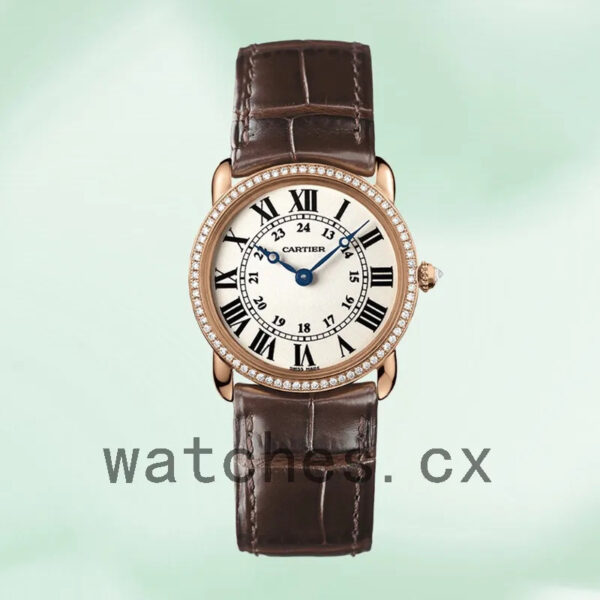 Cartier Ronde Ladies 30mm/36mm WR000351 White Dial Replica Watches