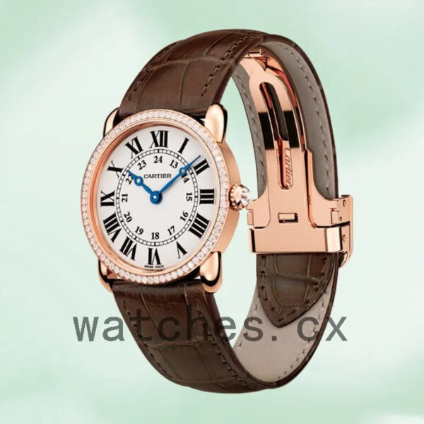 Cartier Ronde Ladies 30mm/36mm WR000351 White Dial Replica Watches