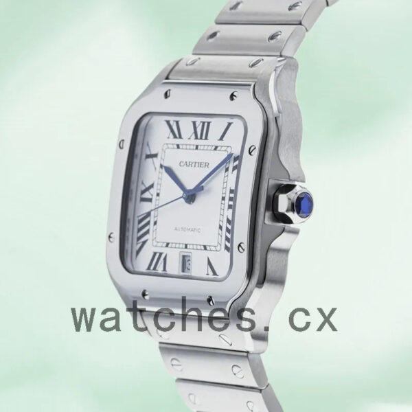 Cartier Santos WSSA0018 Men’s 39mm White Dial Replica Watches