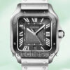 Cartier Santos WSSA0037 Men’s 39mm Black Dial Replica Watches