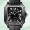 Cartier Santos WSSA0039 39mm Men’s Leather Strap Automatic Replica Watches