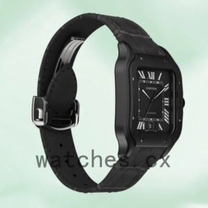 Cartier Santos WSSA0039 39mm Men’s Leather Strap Automatic Replica Watches