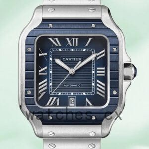 Cartier Santos WSSA0048 Men’s 39mm Silver-tone Replica Watches
