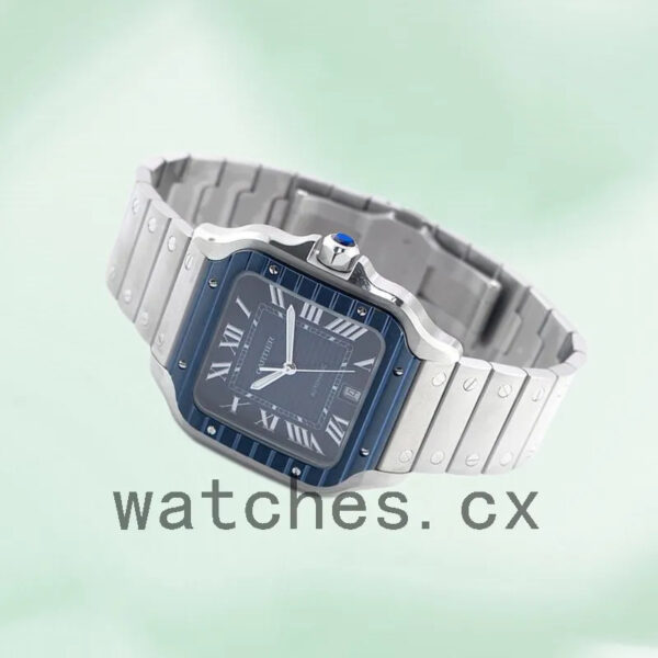 Cartier Santos WSSA0048 Men’s 39mm Silver-tone Replica Watches
