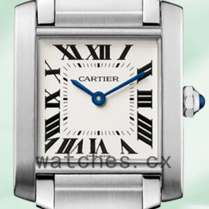 Cartier Tank Francaise WSTA0005 25mm/34mm Ladies Silver-tone Replica Watches