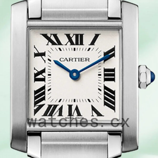 Cartier Tank Francaise WSTA0005 25mm/34mm Ladies Silver-tone Replica Watches