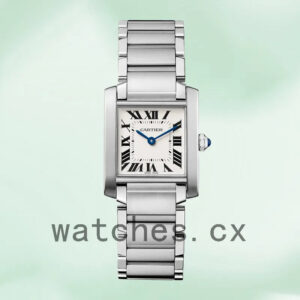 Cartier Tank Francaise WSTA0005 25mm/34mm Ladies Silver-tone Replica Watches