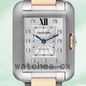 Cartier Tank Anglaise WT100025 Men’s 36mm Quartz Bracelet Replica Watches