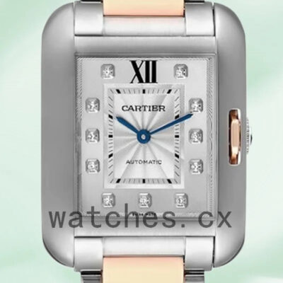 Cartier Tank Anglaise WT100025 Men’s 36mm Quartz Bracelet Replica Watches