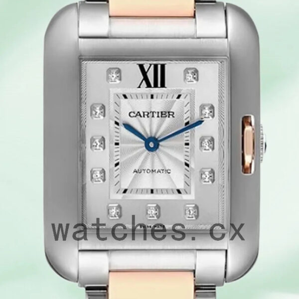 Cartier Tank Anglaise WT100025 Men’s 36mm Quartz Bracelet Replica Watches