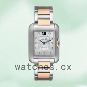 Cartier Tank Anglaise WT100025 Men’s 36mm Quartz Bracelet Replica Watches