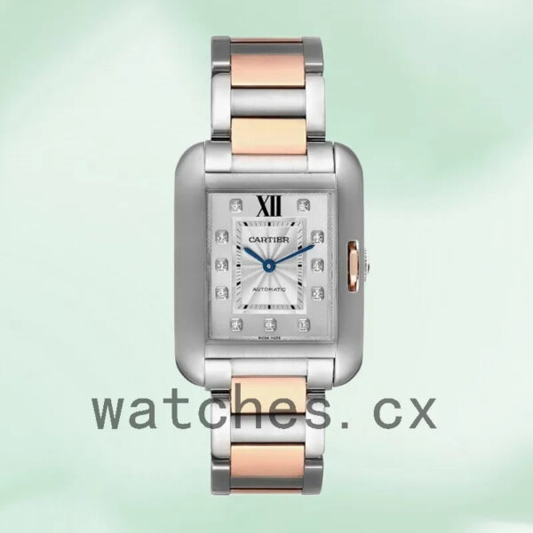 Cartier Tank Anglaise WT100025 Men’s 36mm Quartz Bracelet Replica Watches