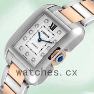 Cartier Tank Anglaise WT100025 Men’s 36mm Quartz Bracelet Replica Watches