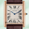Cartier Tank Louis W1560017 28mm/36mm Ladies/Men’s Rose Gold-tone Replica Watches
