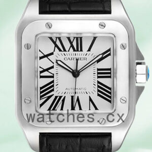 Cartier Santos W20073X8 38mm Men’s Silver-tone Replica Watches
