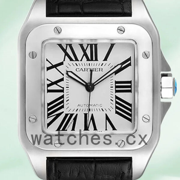 Cartier Santos W20073X8 38mm Men’s Silver-tone Replica Watches