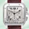 Cartier Santos Men’s 42mm W20090X8 Quartz Silver-tone Replica Watches