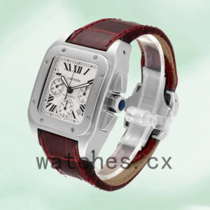 Cartier Santos Men’s 42mm W20090X8 Quartz Silver-tone Replica Watches