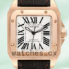 Cartier Santos 39mm Men’s W20108Y1 Rose Gold-tone Replica Watches