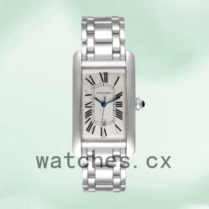 Cartier Tank Americaine 27mm W26032L1 Unisex Silver-tone Replica Watches