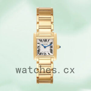 Cartier Tank Francaise 26mm Ladies W50002N2 Quartz Bracelet Replica Watches