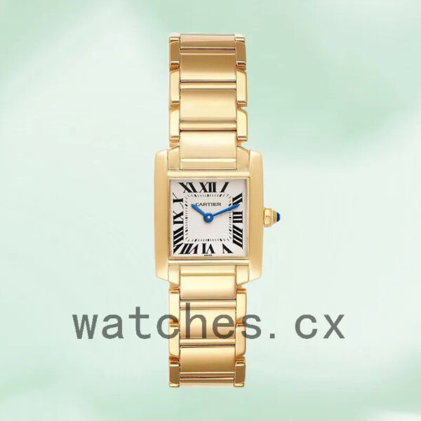 Cartier Tank Francaise 26mm Ladies W50002N2 Quartz Bracelet Replica Watches
