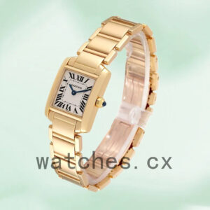 Cartier Tank Francaise 26mm Ladies W50002N2 Quartz Bracelet Replica Watches
