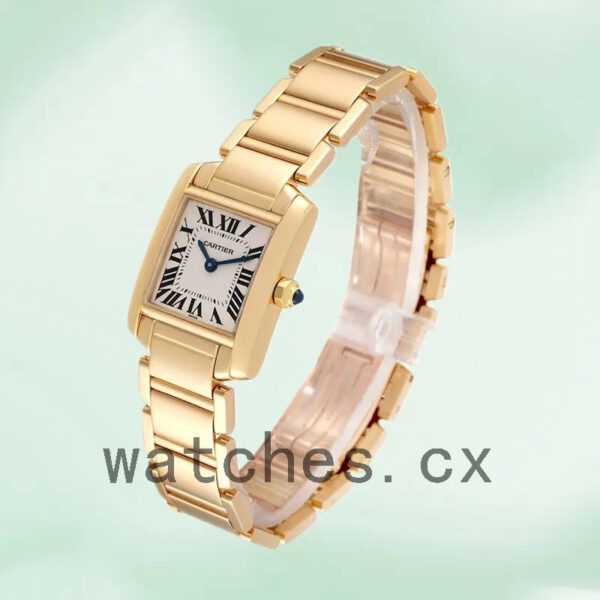 Cartier Tank Francaise 26mm Ladies W50002N2 Quartz Bracelet Replica Watches