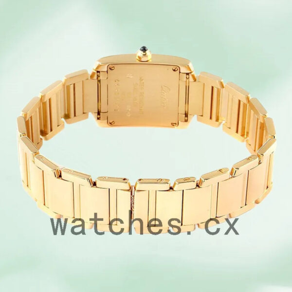 Cartier Tank Francaise 26mm Ladies W50002N2 Quartz Bracelet Replica Watches - Image 4