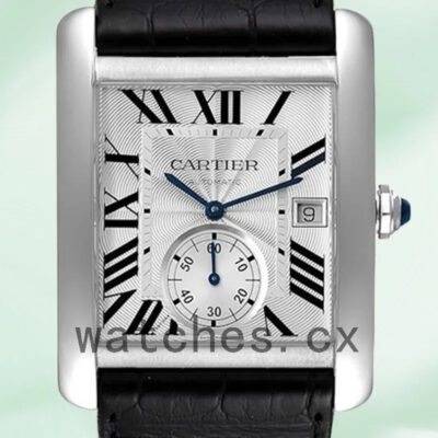 Cartier Tank MC W5330003 Men’s Silver Dial Quartz Replica Watches