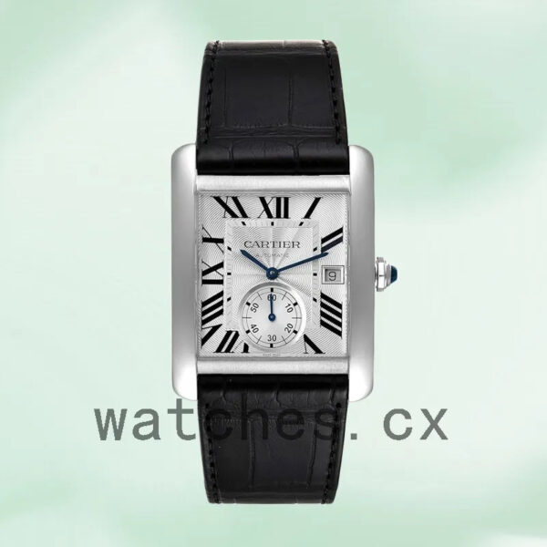 Cartier Tank MC W5330003 Men’s Silver Dial Quartz Replica Watches