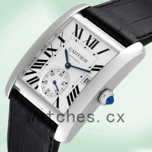 Cartier Tank MC W5330003 Men’s Silver Dial Quartz Replica Watches