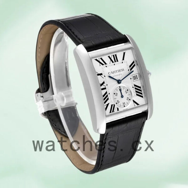 Cartier Tank MC W5330003 Men’s Silver Dial Quartz Replica Watches