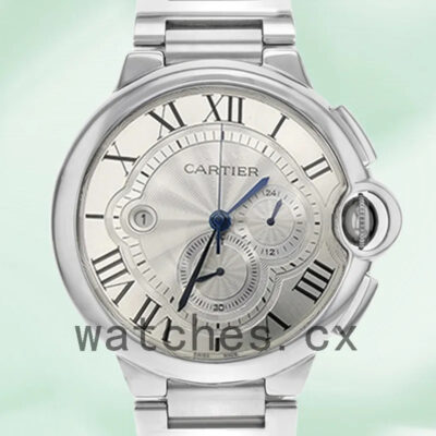 Cartier Ballon Bleu W6920002 47mm Men’s Quartz/Automatic Silver-tone Replica Watches