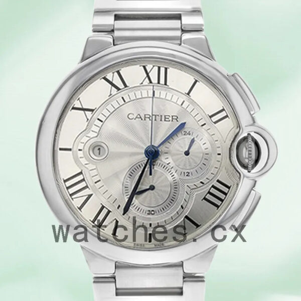 Cartier Ballon Bleu W6920002 47mm Men’s Quartz/Automatic Silver-tone Replica Watches