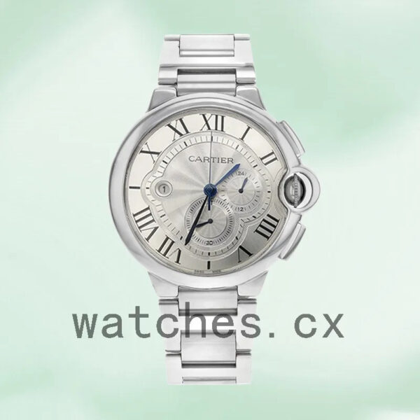 Cartier Ballon Bleu W6920002 47mm Men’s Quartz/Automatic Silver-tone Replica Watches