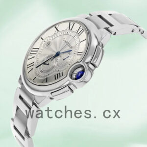 Cartier Ballon Bleu W6920002 47mm Men’s Quartz/Automatic Silver-tone Replica Watches
