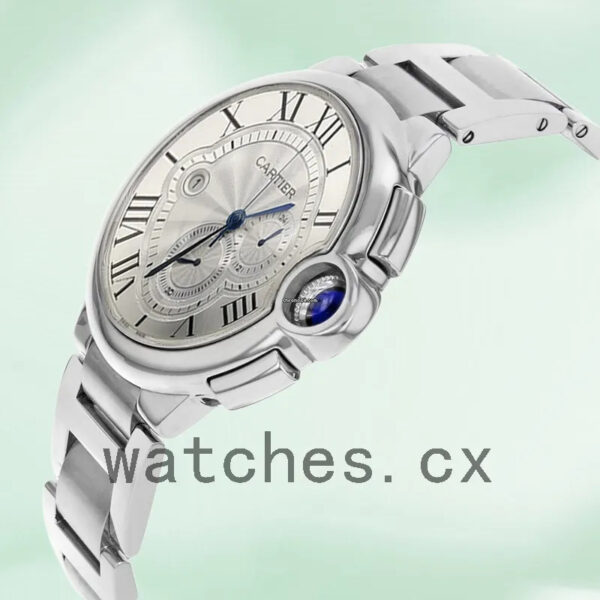 Cartier Ballon Bleu W6920002 47mm Men’s Quartz/Automatic Silver-tone Replica Watches